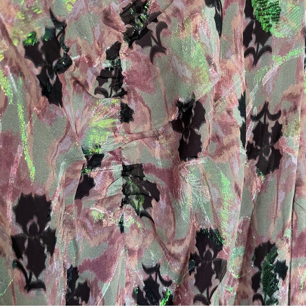 Anna Sui Halter Gown